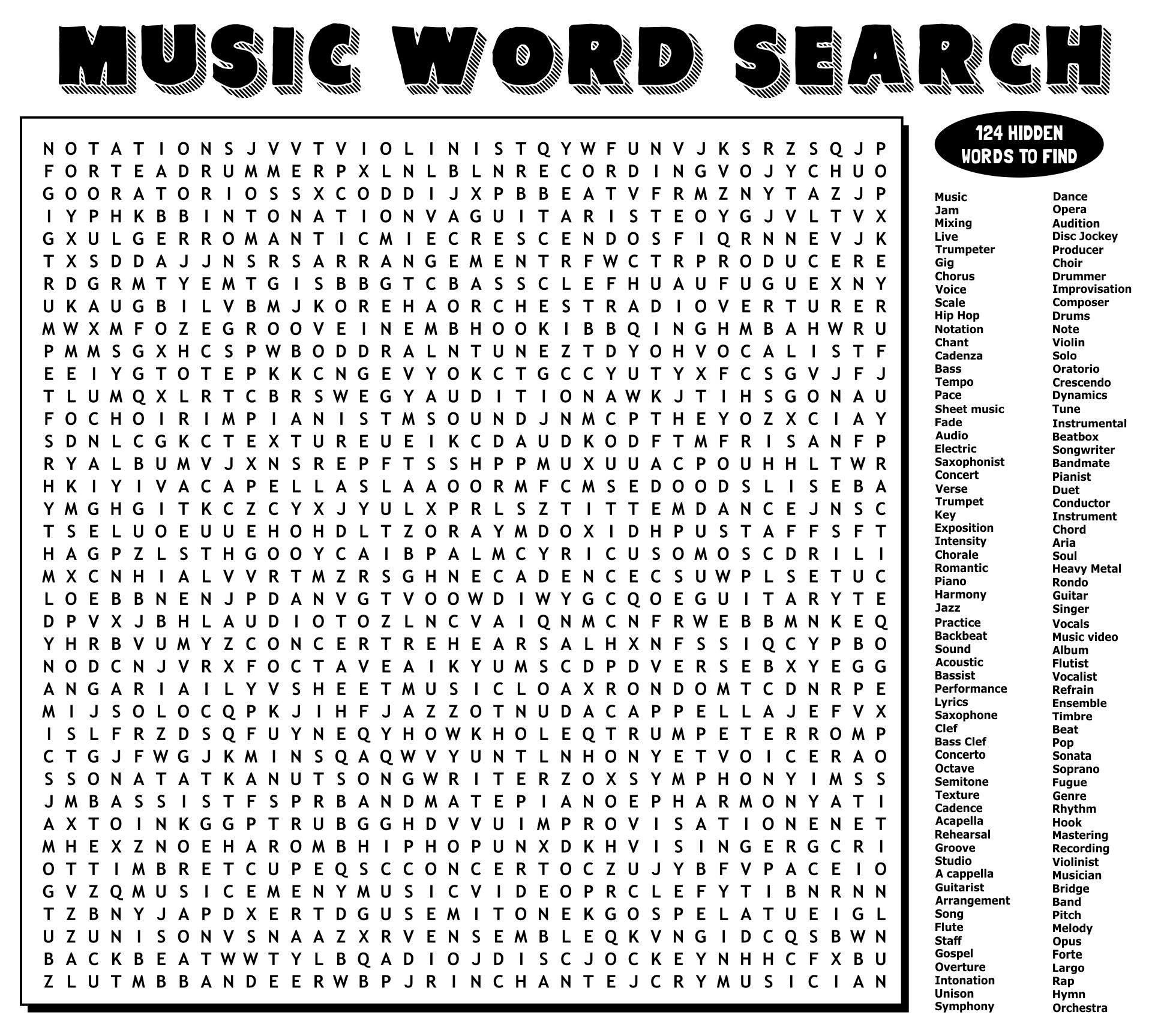 Extreme Wordsearch