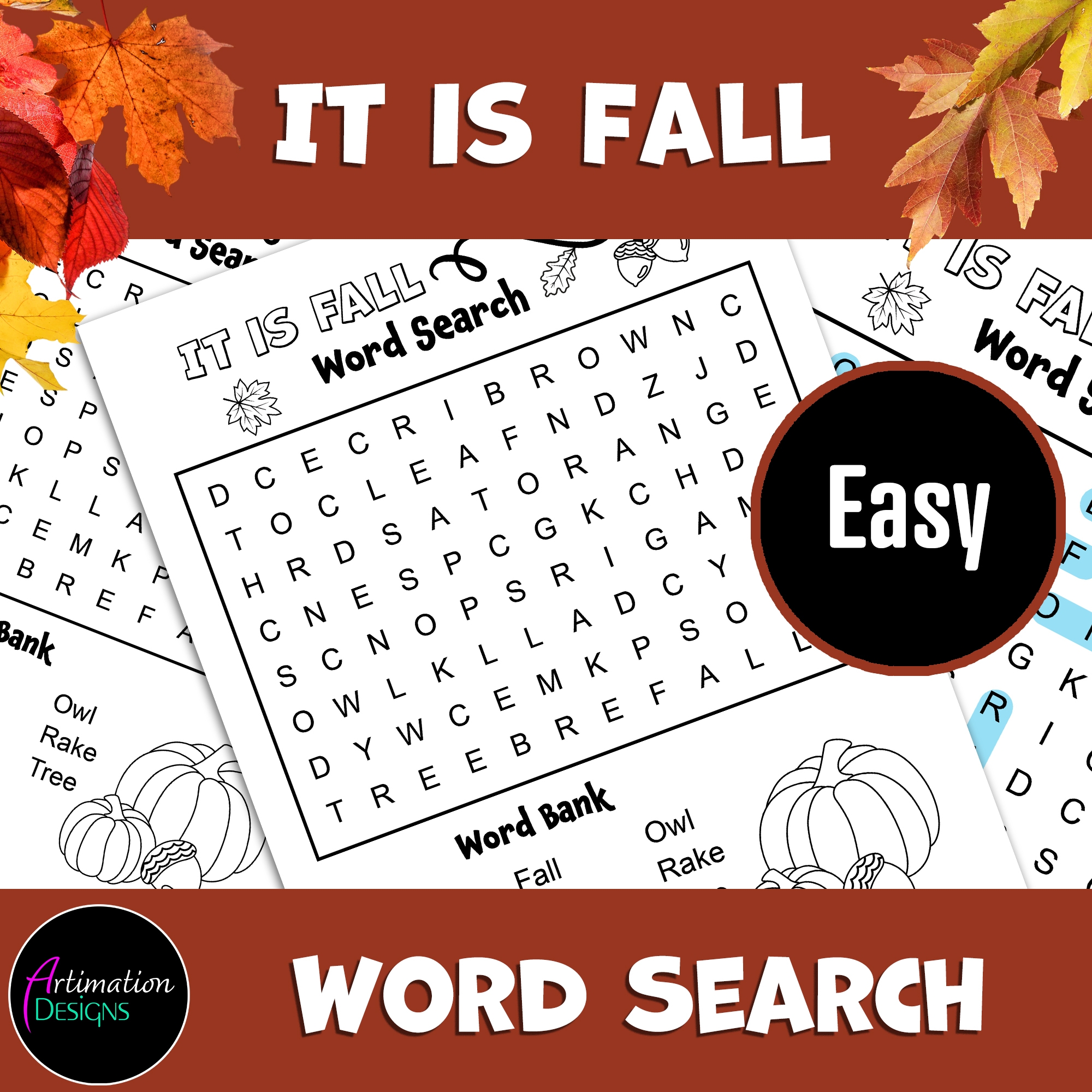 Fall Word Search Puzzle Easy Lower Primary Word Game Activity Made By Teachers Fall Word Search Puzzle Easy Lower Primary Word Game Activity Made By Teachers