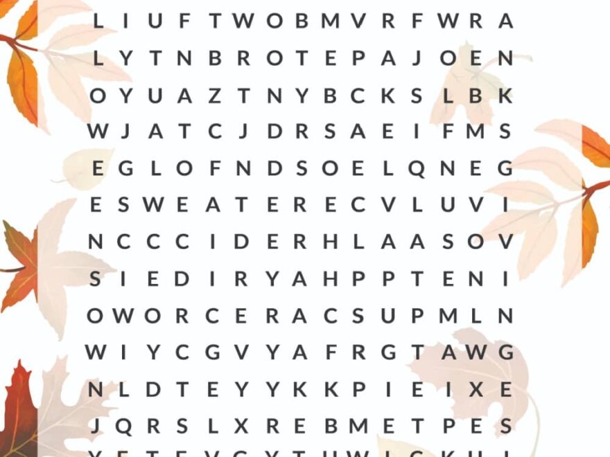 Fall Word Search Worksheet Live Worksheets Worksheets Library