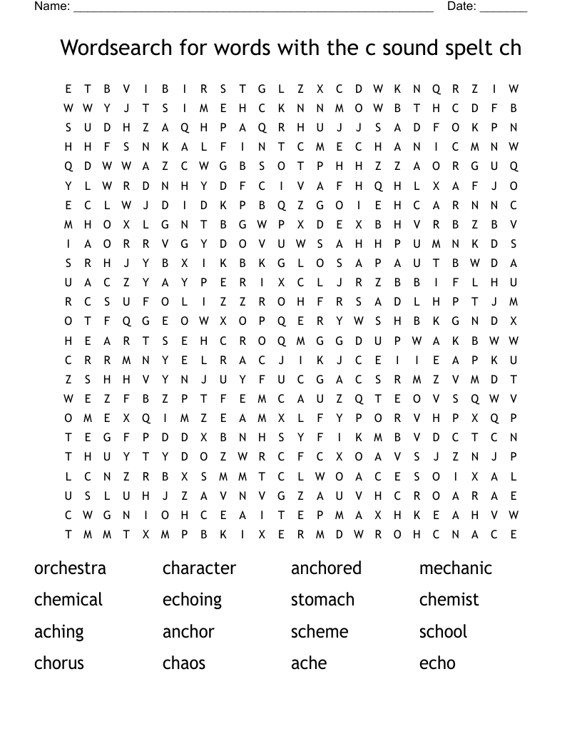 February Word Search WordMint