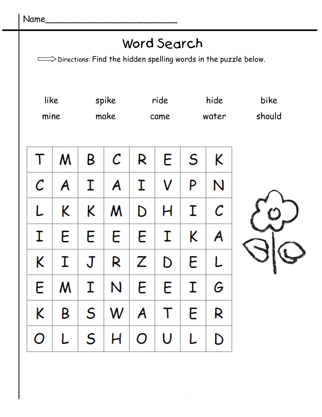 First Grade Sight Words Word Search Games Puzzle Book For 1st Graders With 100 Word Finds Including Pre K And Kindergarten Review Worksheets Library