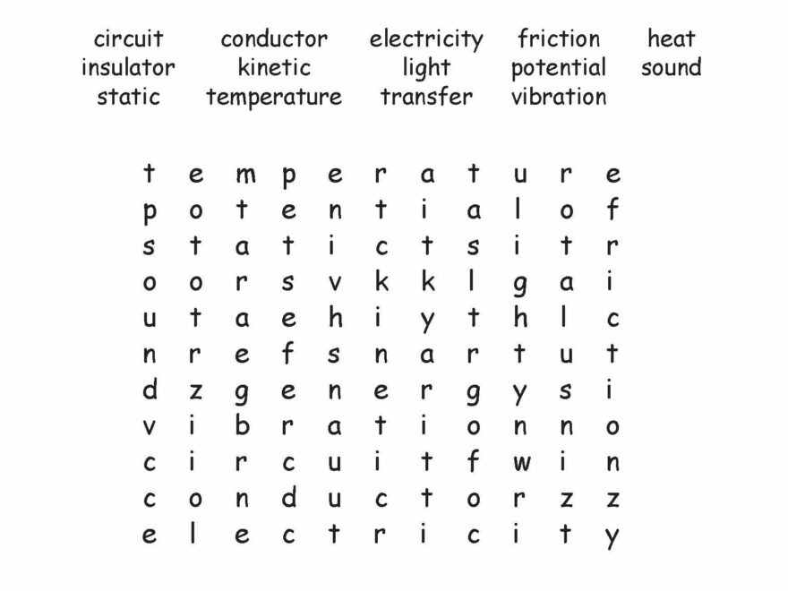 Free 3rd Grade Science Word Search Download Free 3rd Grade Science Word Search Png Images Free Worksheets On Clipart Library