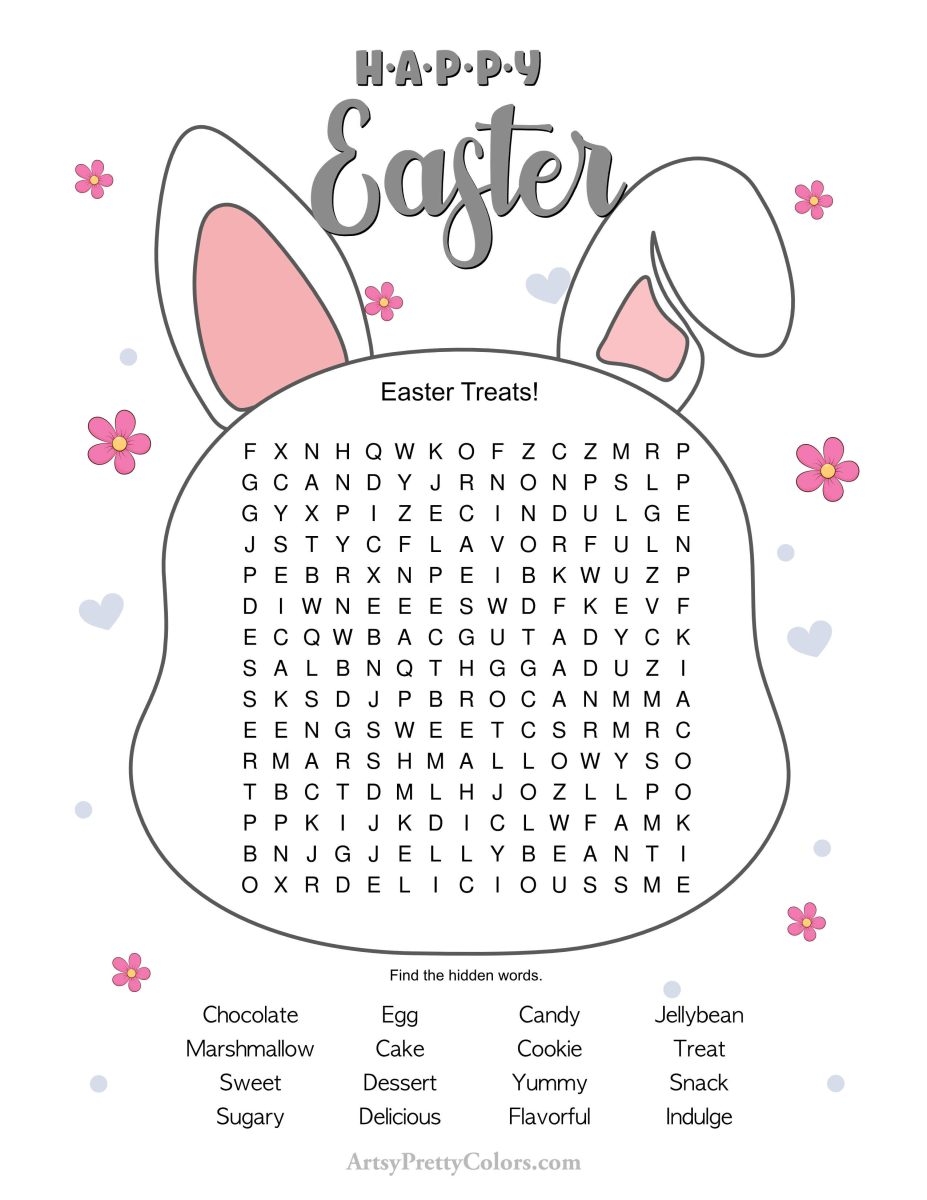 free easter word search printable puzzles uncover the fun artsy pretty colors