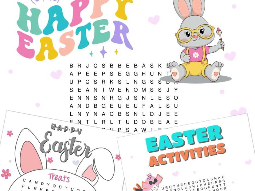 Free Easter Word Search Printable Puzzles Uncover The Fun Artsy Pretty Colors