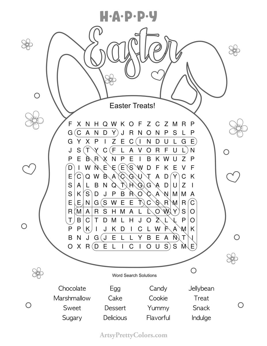 Free Easter Word Search Printable Puzzles Uncover The Fun Artsy Pretty Colors