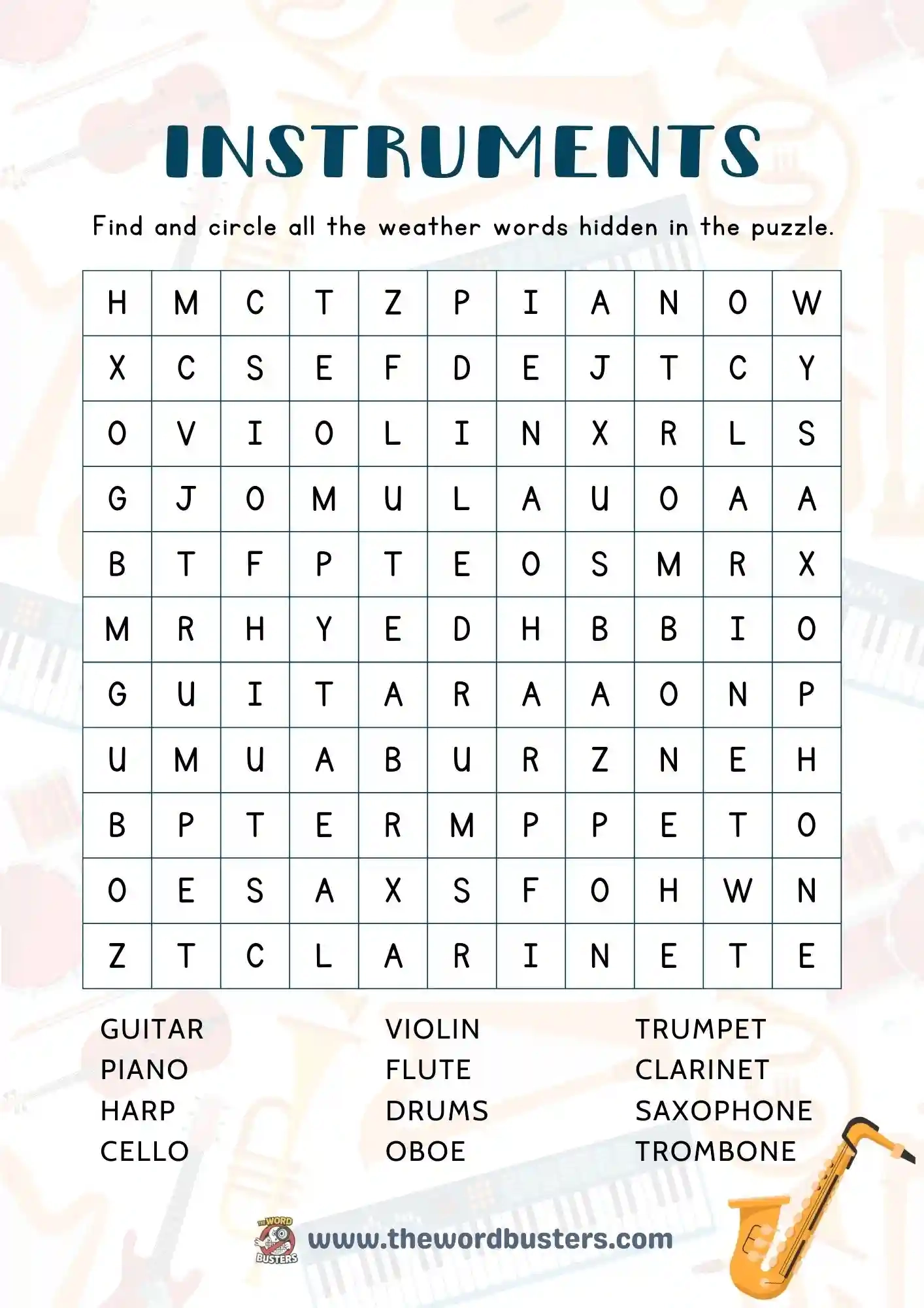  Free Educational Word Searches Printable PDF