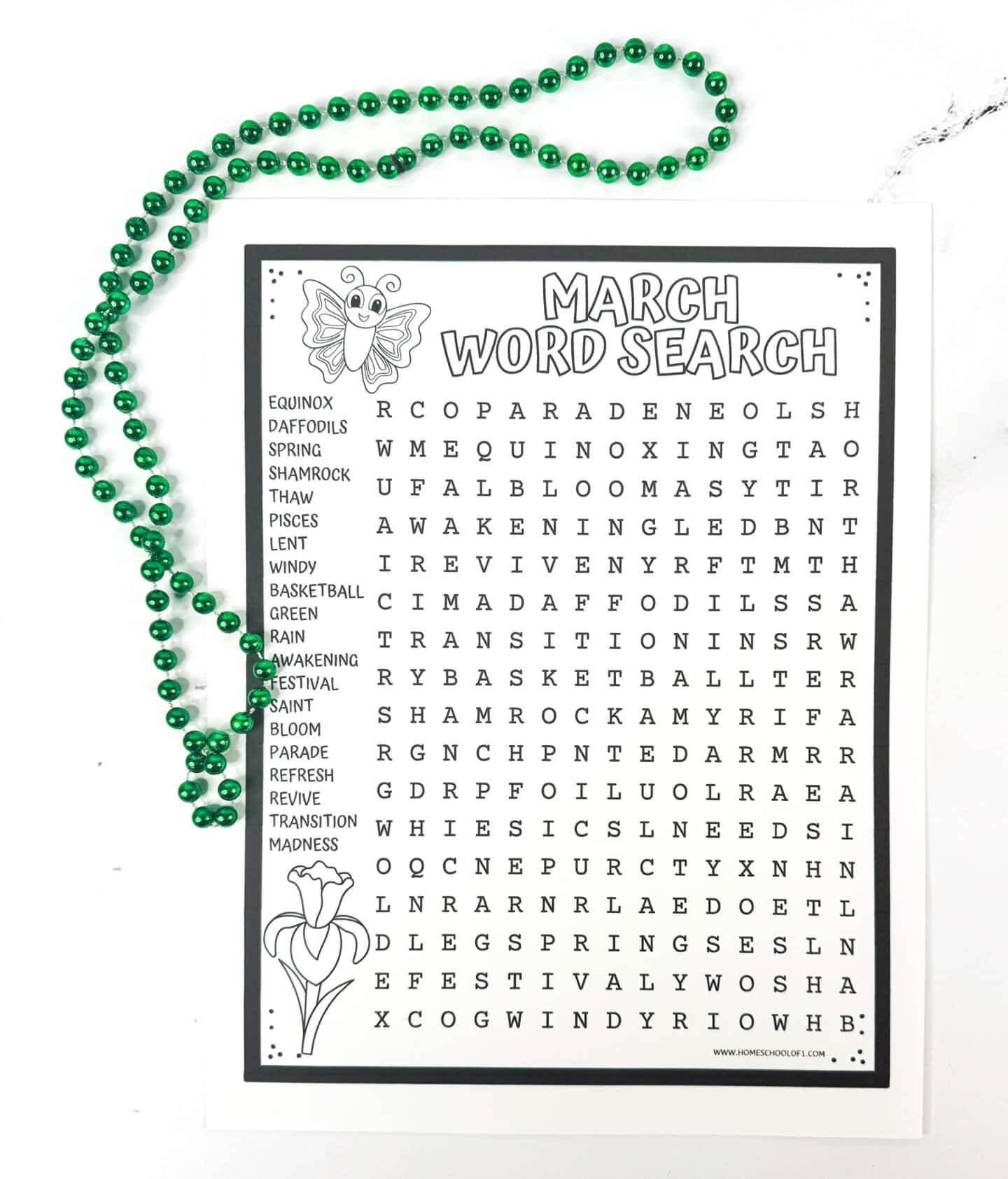 March Madness Word Search Printable March Madness Worksheets