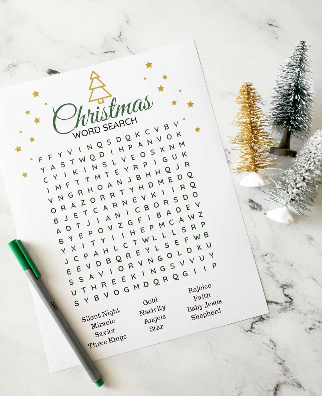 Free Printable Christmas Word Searches Pretty Providence