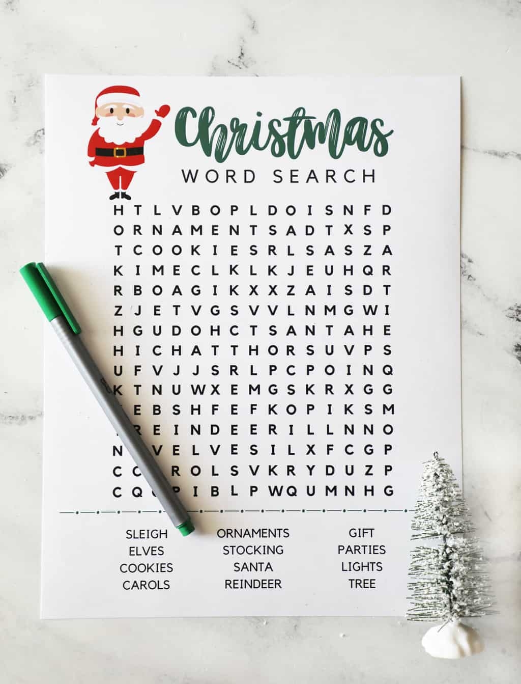 Free Printable Christmas Word Searches Pretty Providence