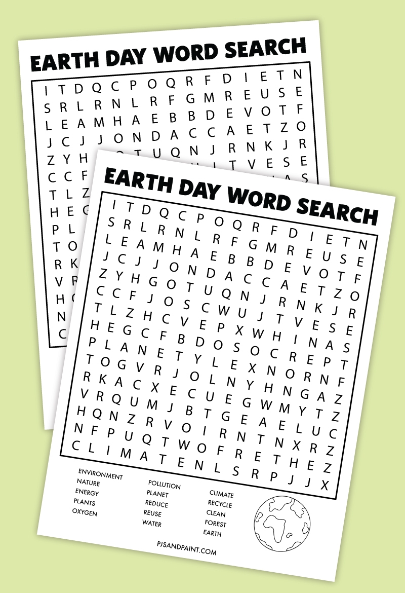 Printable Energy Word Search