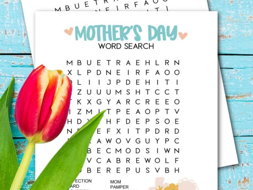 Free Printable Mother s Day Word Search Made With HAPPY