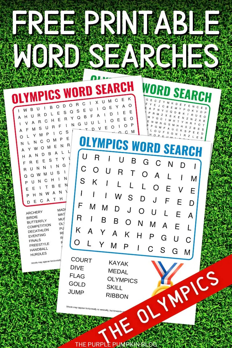 free printable olympics word searches summer olympic games