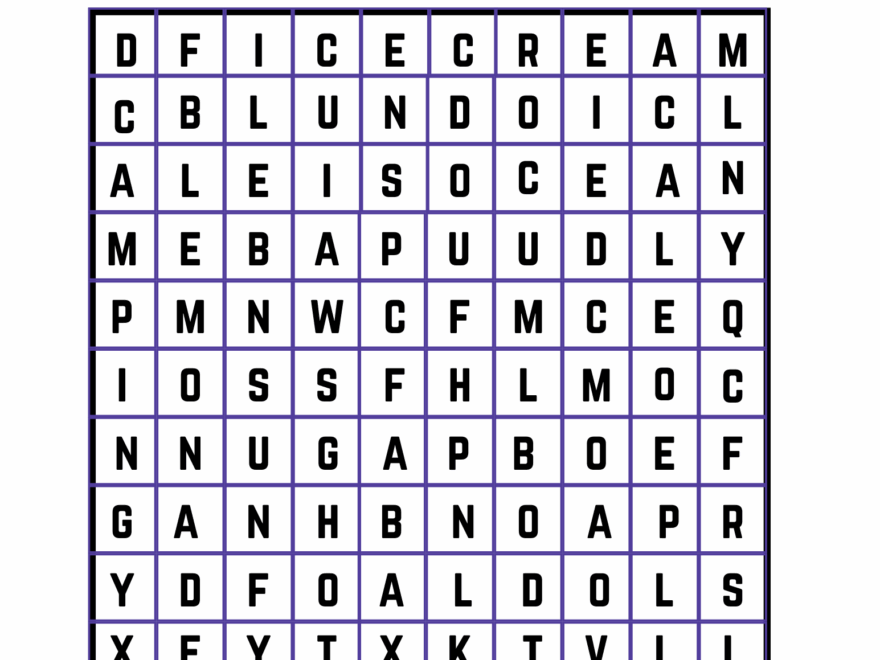 Free Printable Summer Word Search For Kids 1 Screen Free Summer Activity Made By The Mac s