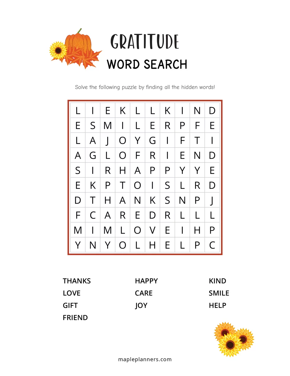 Free Printable Thanksgiving Word Search Puzzles For Kids Free Printable Thanksgiving Word Search Puzzles For Kids