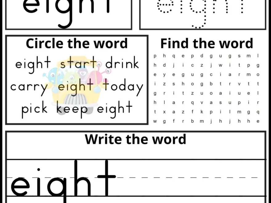 Free Printable Third Grade Sight Word Practice Sheets Frugal Mom Eh Worksheets Library