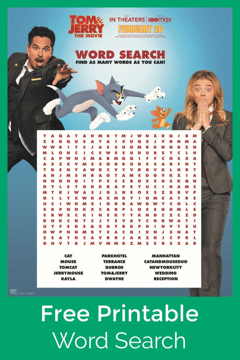 free printable tom and jerry word search mama likes this