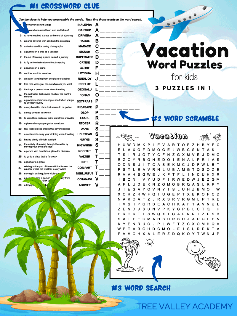 Crossword Puzzles Word Search Printable