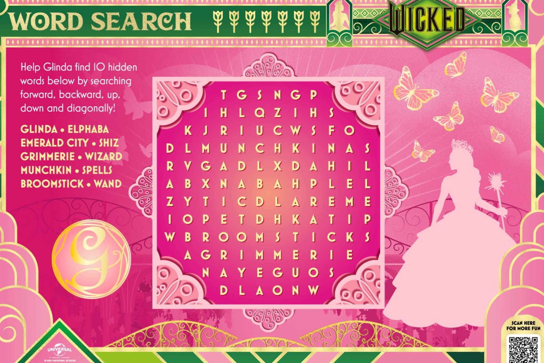 Free Printable Movie Word Search