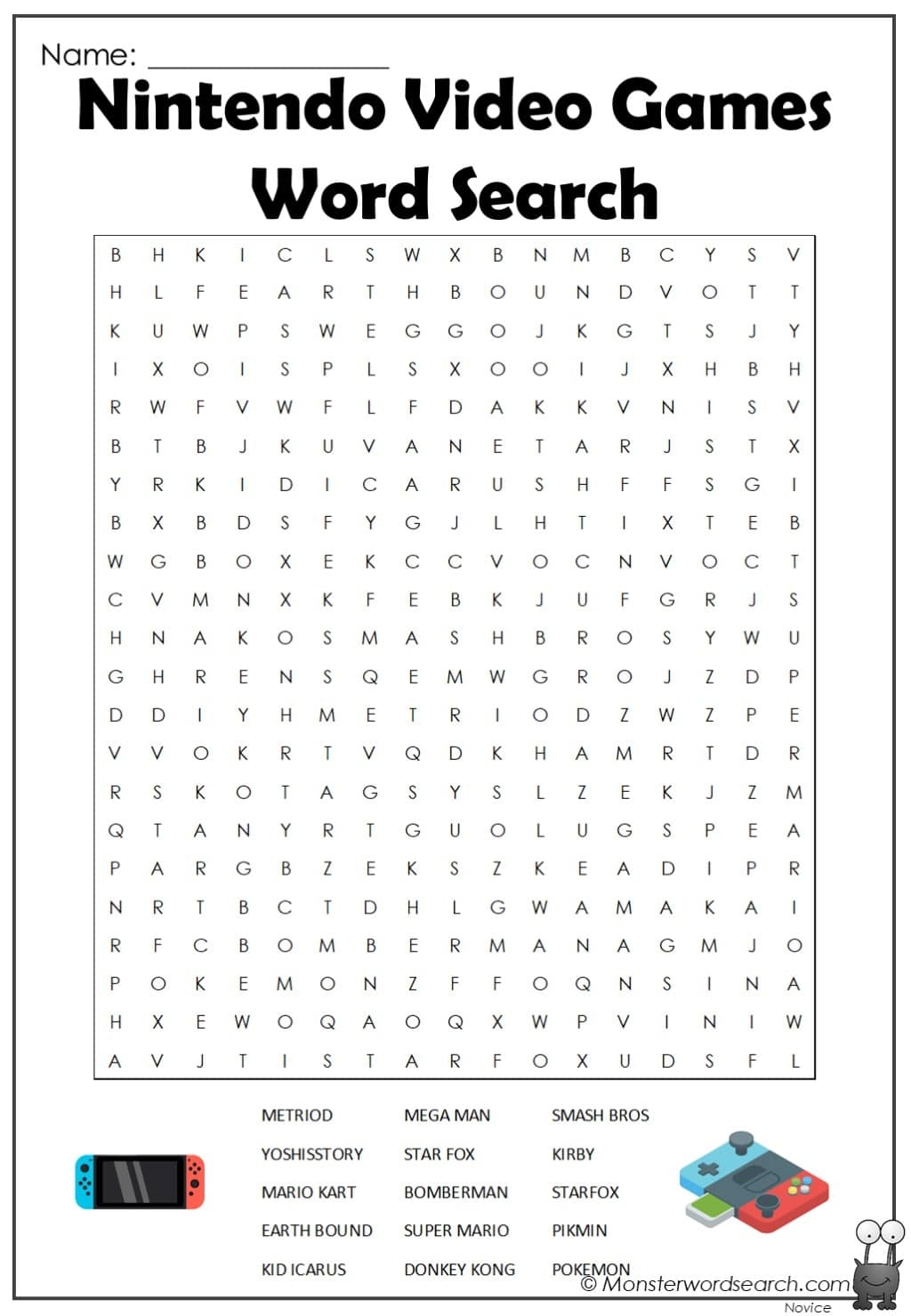 Free Printable Word Search Video Games Download Free Printable Word Search Video Games Png Images Free Worksheets On Clipart Library