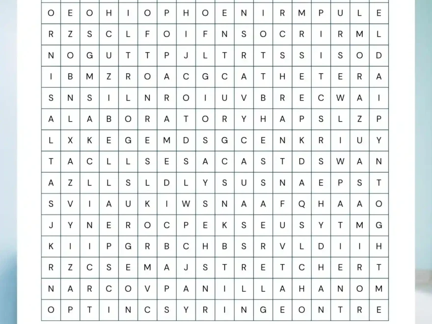 Free Printable Word Searches For Adults PDF