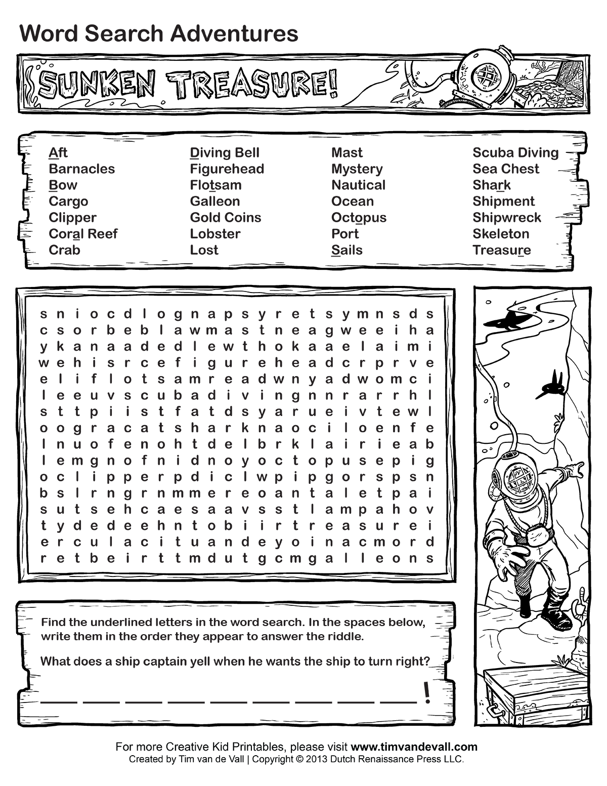 free printable word searches for kids