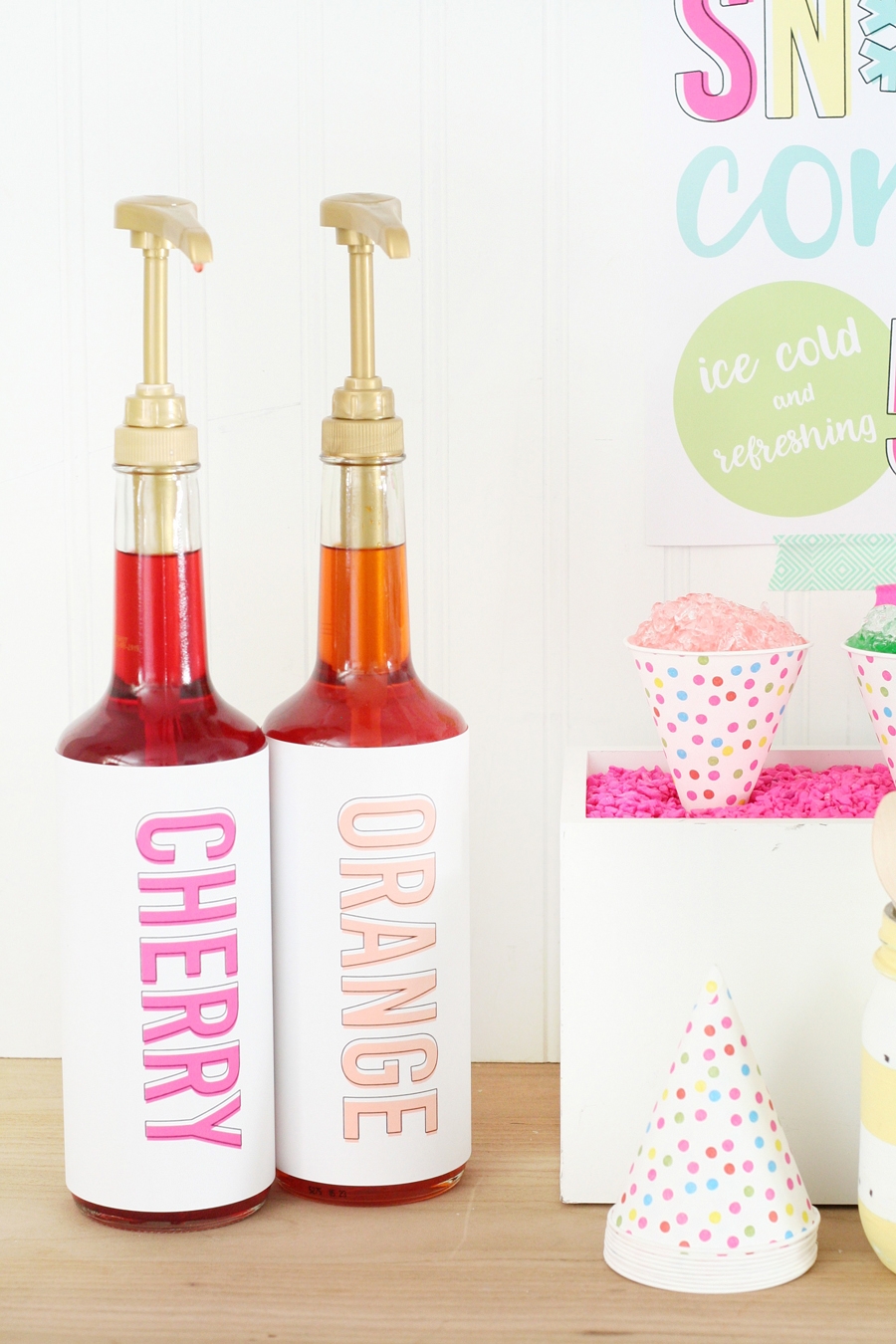 Free Snow Cone Printables