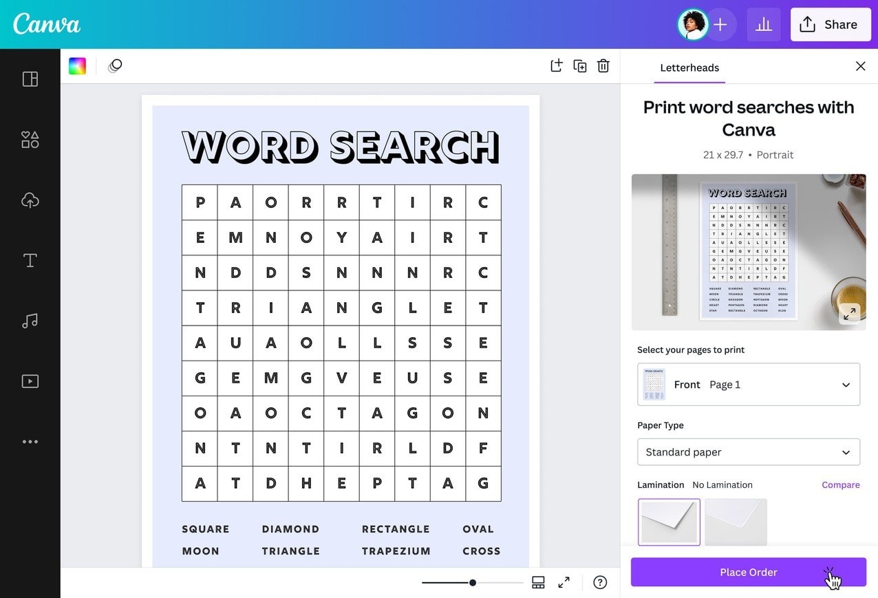Free Word Search Maker Make Your Own Word Search Canva Worksheets Library Free Word Search Maker Make Your Own Word Search Canva Worksheets Library