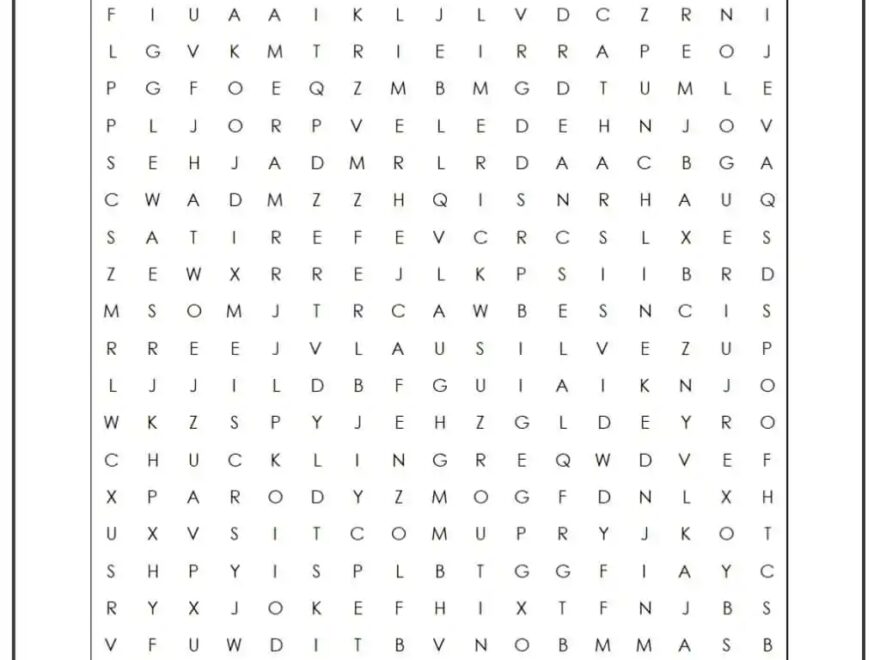 Fun Word Puzzles Printable Printable Party Favors