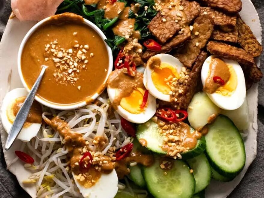 Gado Gado Indonesian Salad With Peanut Sauce RecipeTin Eats