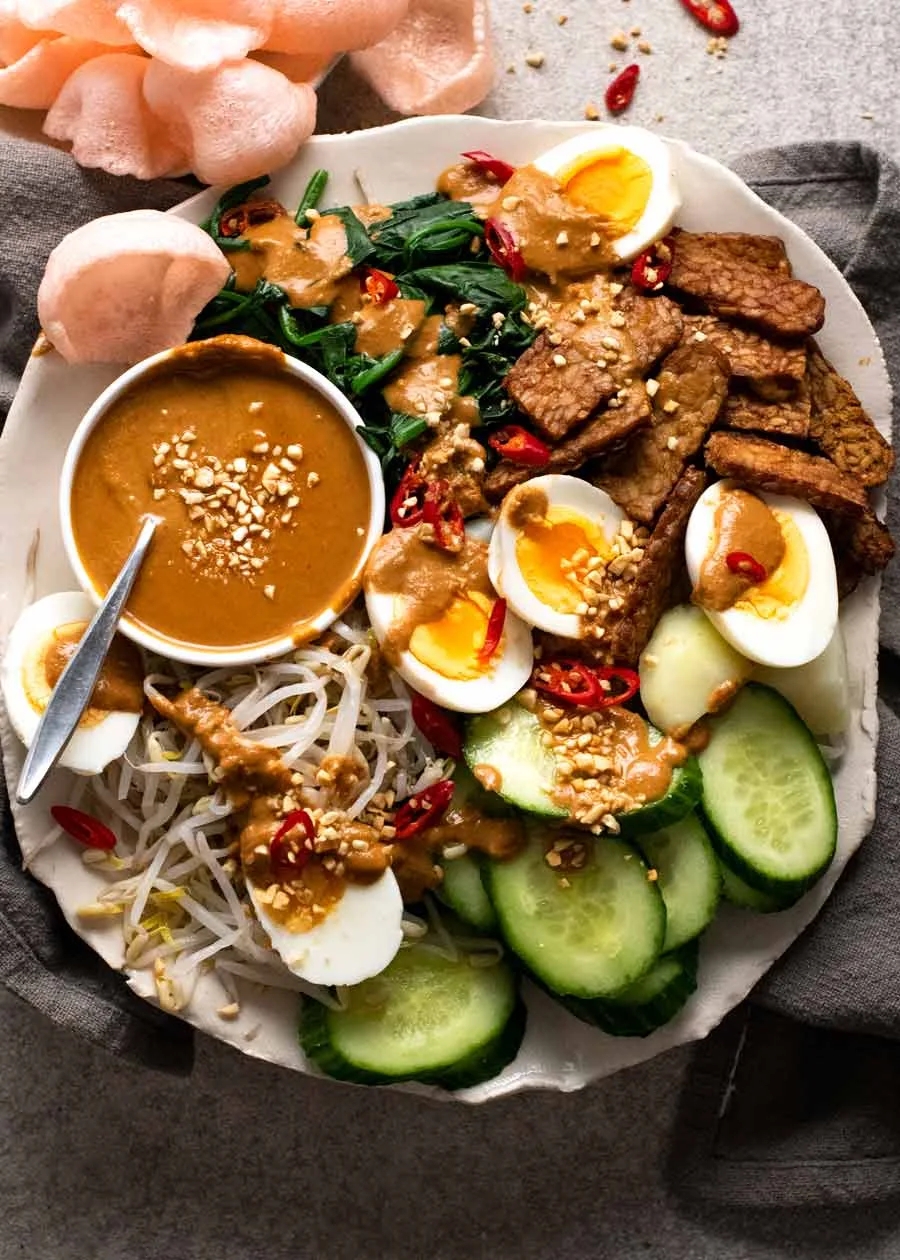 Gado Gado Indonesian Salad With Peanut Sauce RecipeTin Eats