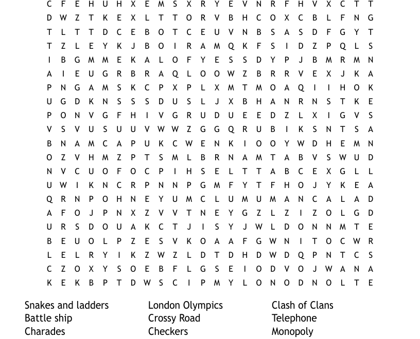 Games Word Search WordMint