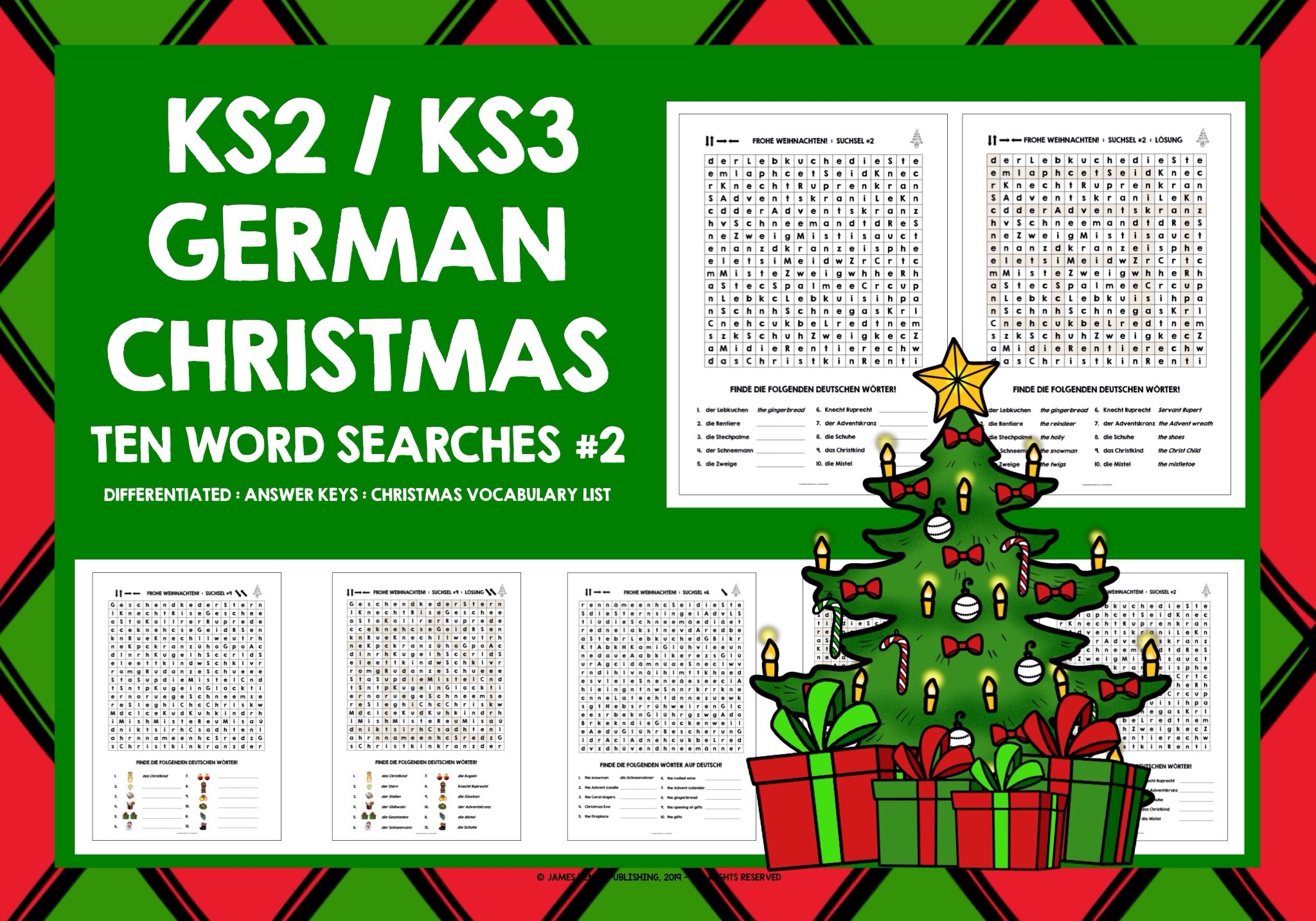Free Printable German Word Searches