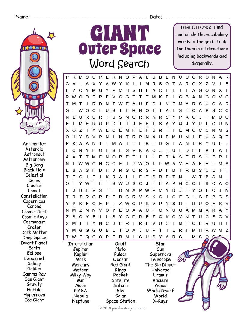 6th Grade Word Search Printable Coloring Worksheets