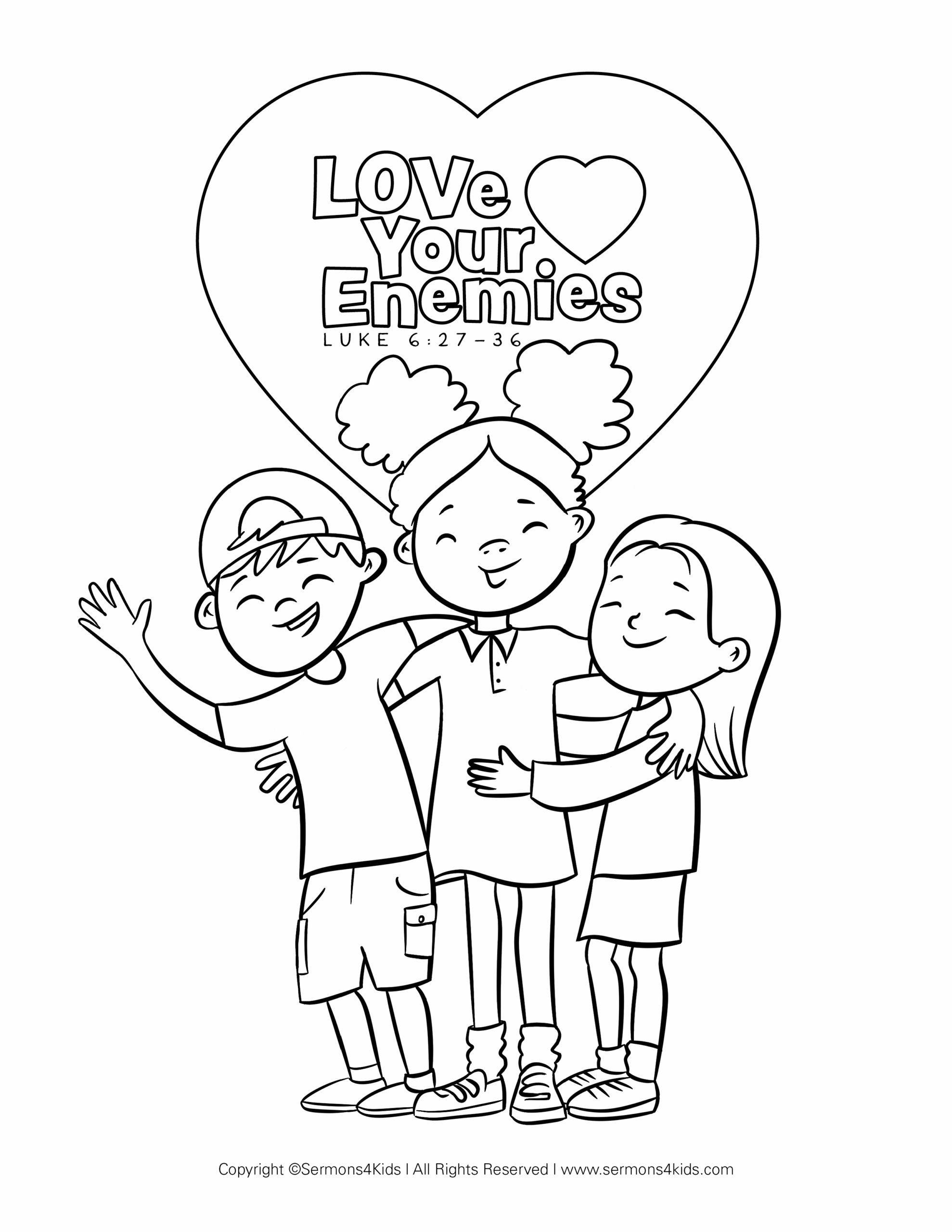Golden Rule Children s Bible Coloring Page From Sermons4Kids S 