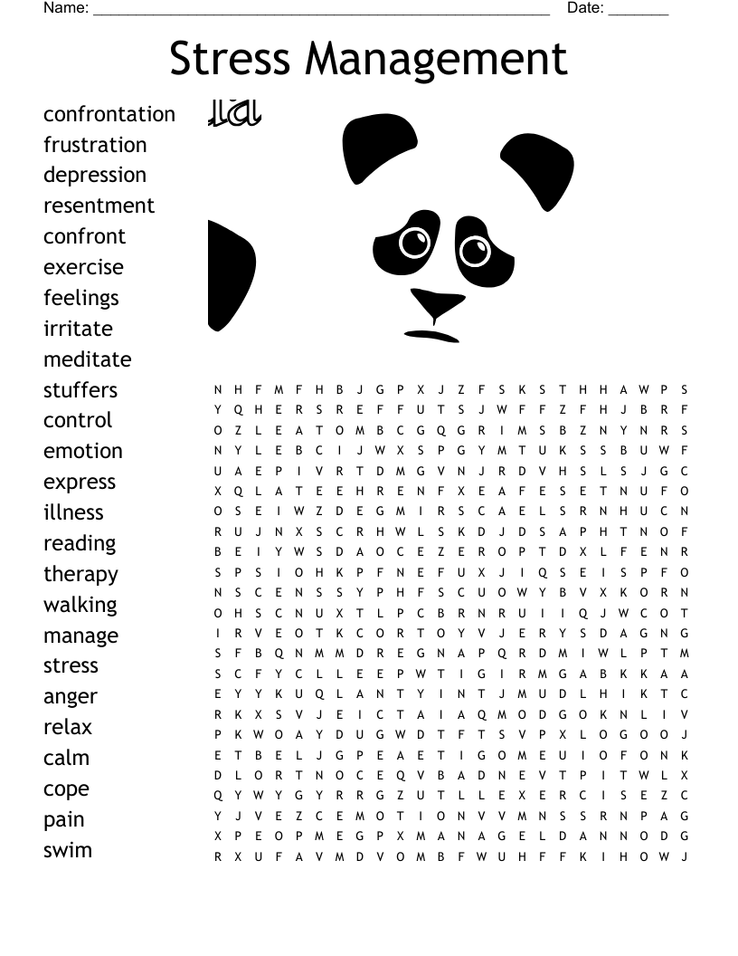 Group Therapy Word Search WordMint