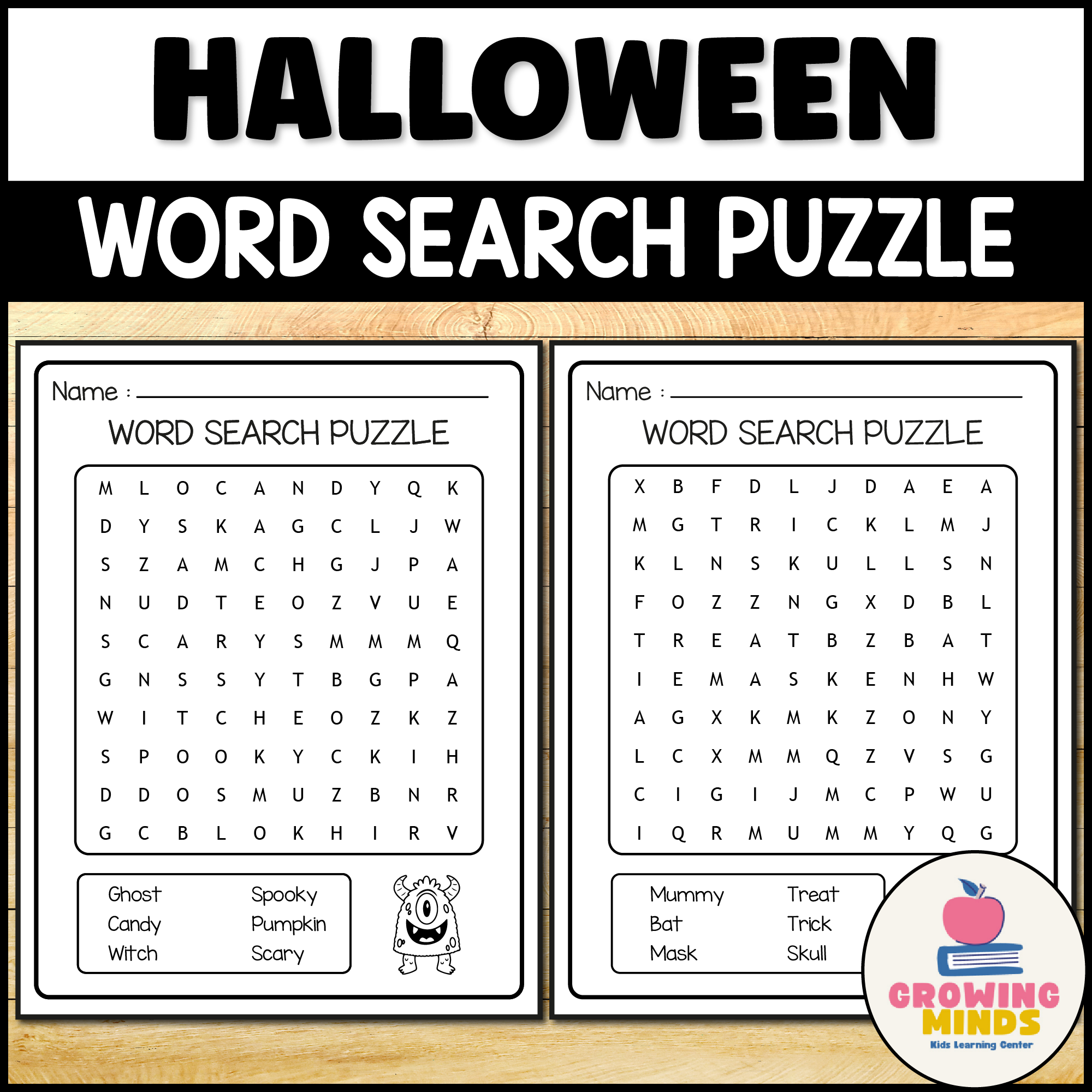 Word Search 4th Grade Free Printable