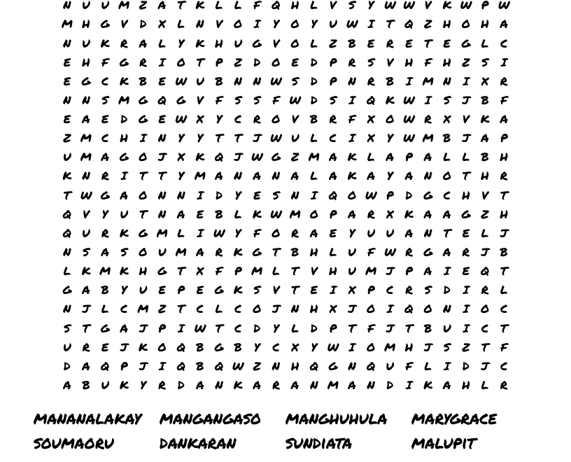 Hanap Salita Word Search WordMint