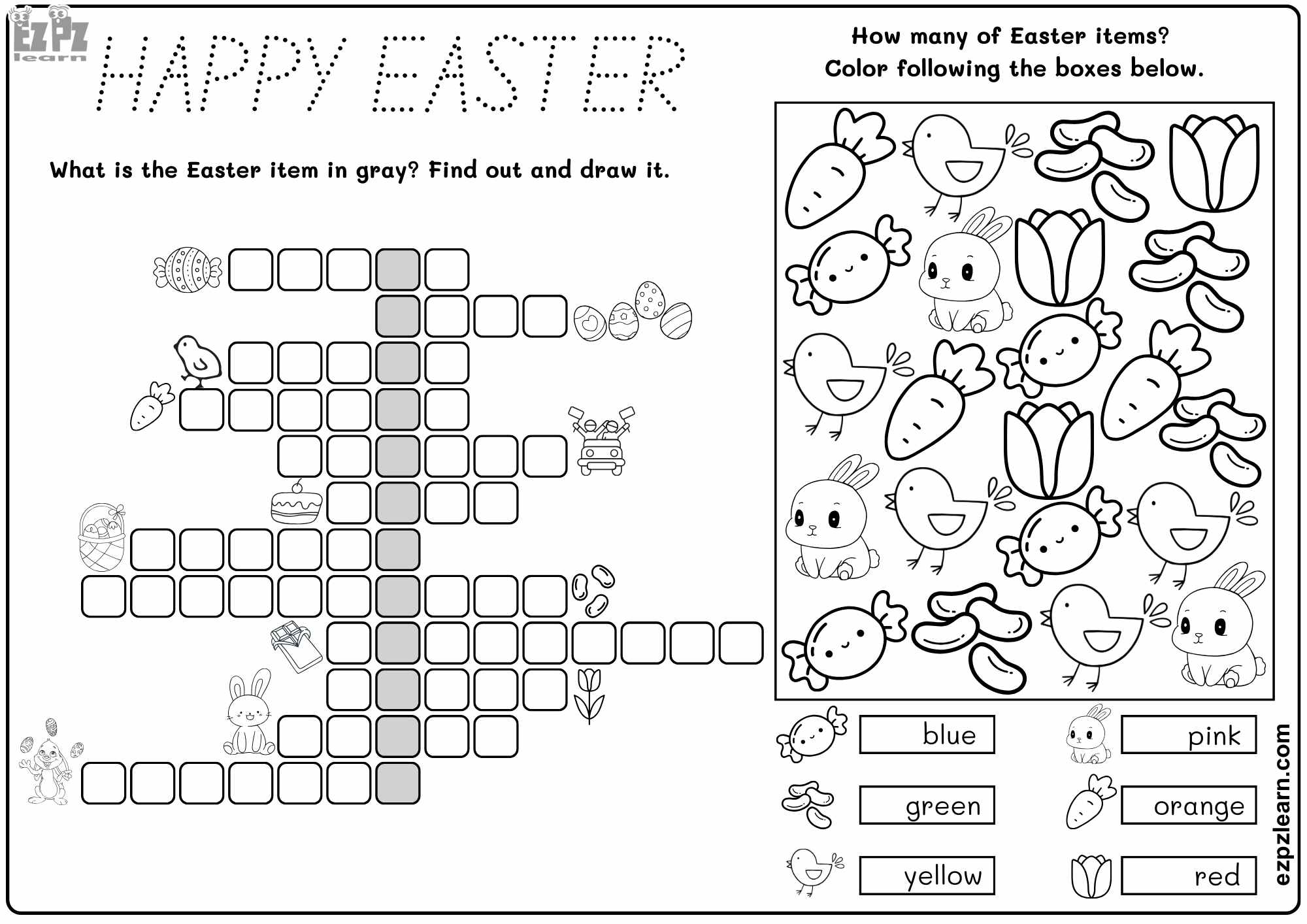 Happy Easter Find The Hidden Word Activity I Spy Find And Color Activity For Kids Ezpzlearn Happy Easter Find The Hidden Word Activity I Spy Find And Color Activity For Kids Ezpzlearn