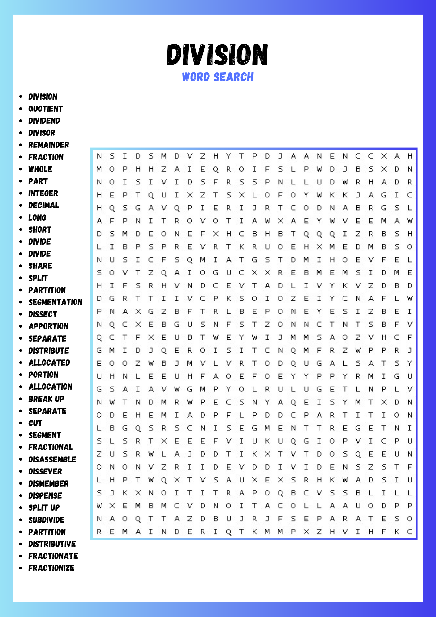 HEALTH SCIENCE Word Search Puzzle Made By Teachers