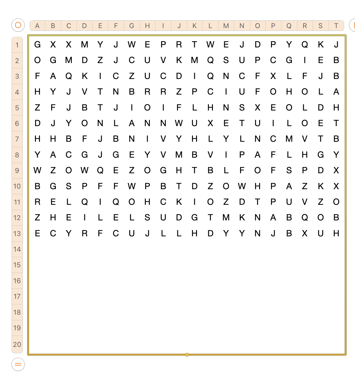 Word Search Numbers Printable