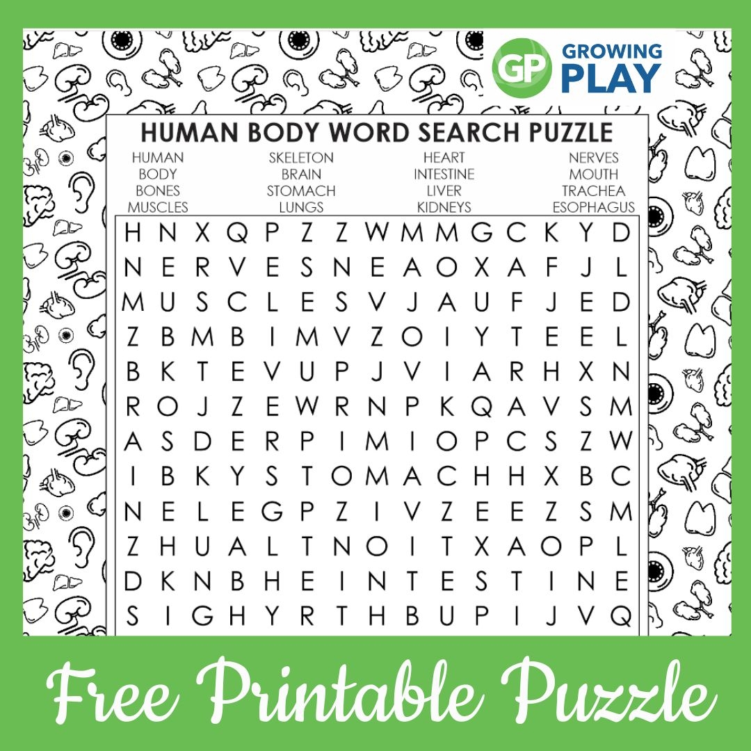 Crossword Printable Word Search Printable