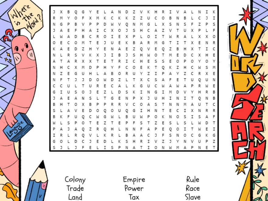 Imperialism In Africa Word Search Puzzle Worksheet Activity Made By Teachers
