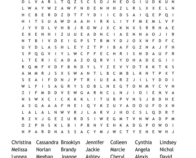 June Word Search WordMint