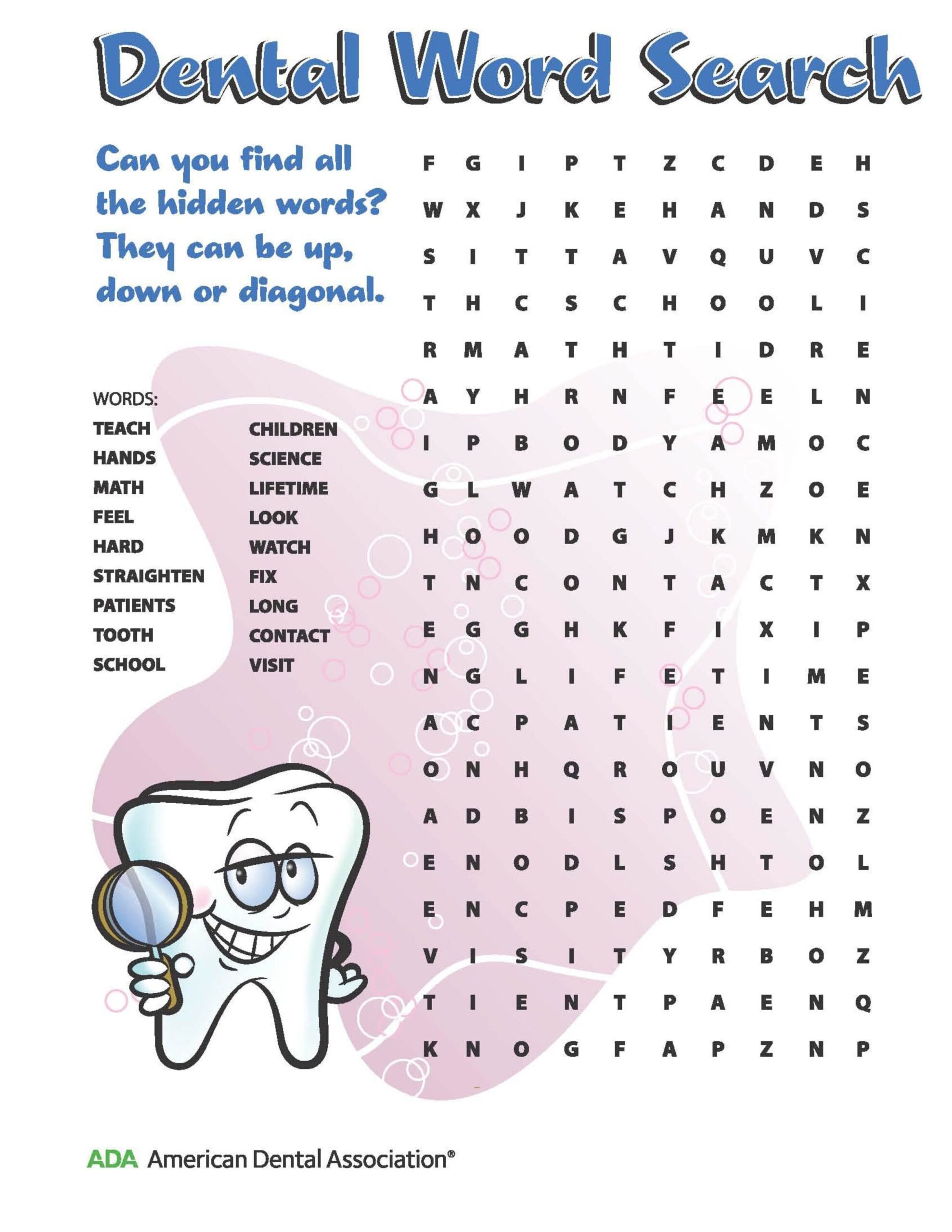 Kids Dental Activities Printables Cache Valley Pediatric Dentistry Cache Valley Pediatric Dentistry