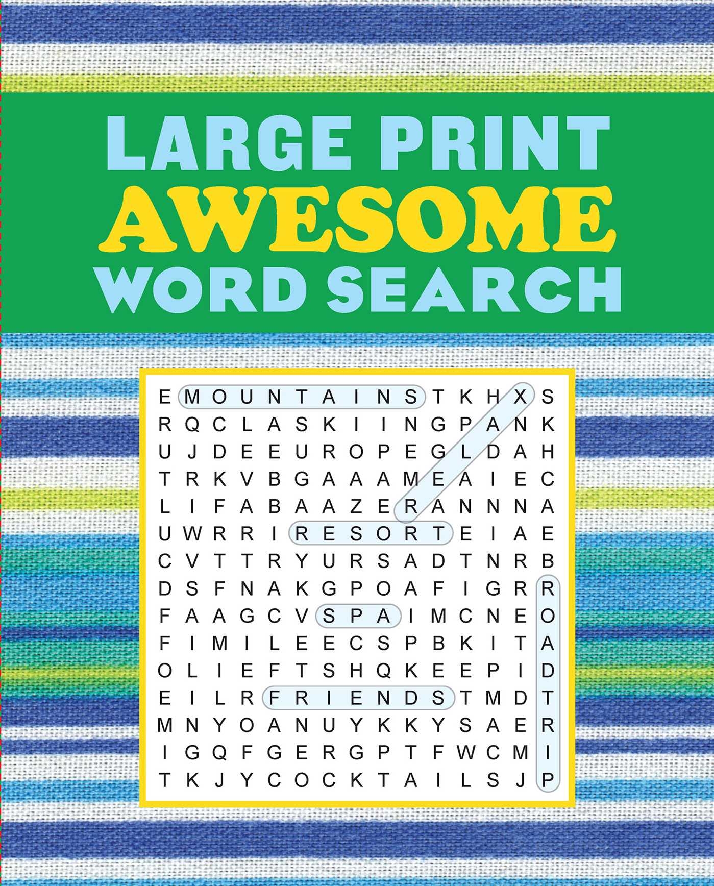 Large Print Awesome Word Search Book By Editors Of Thunder Bay Press Official Publisher Page Simon Schuster
