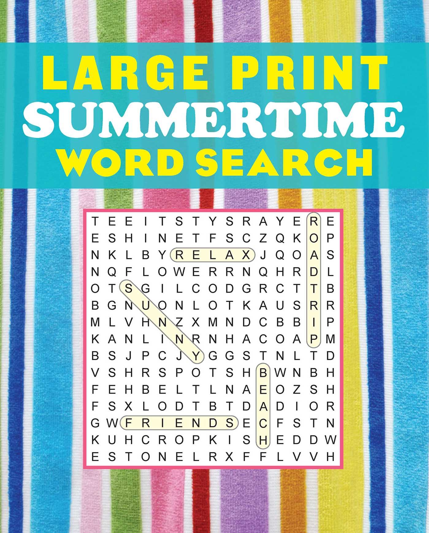 Printable Large Word Searches