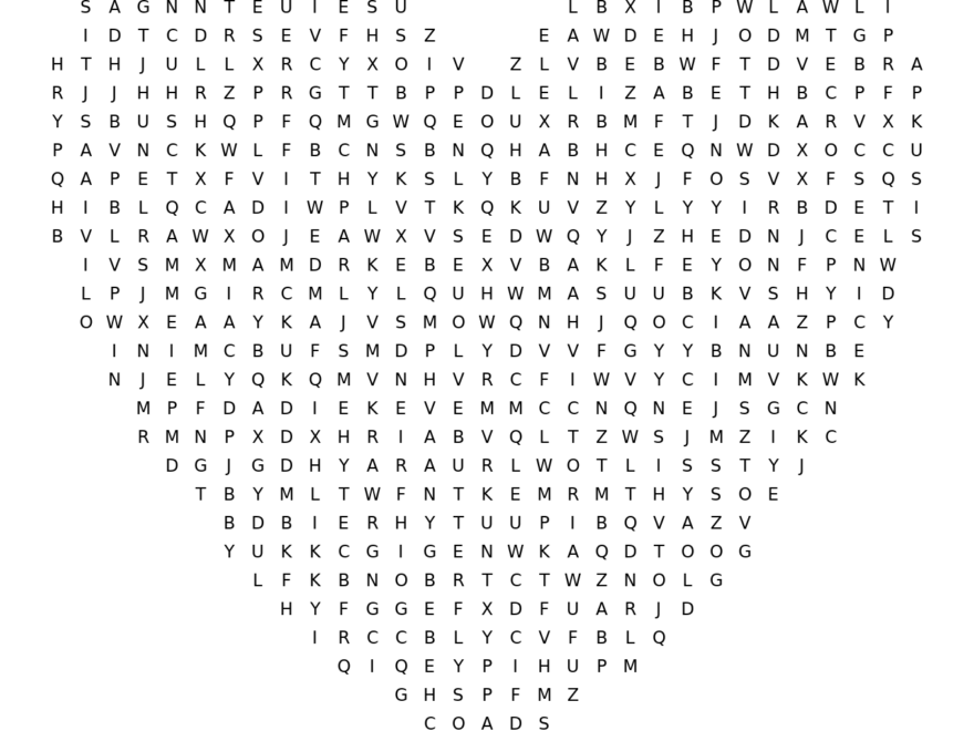 Lego Friends Word Search