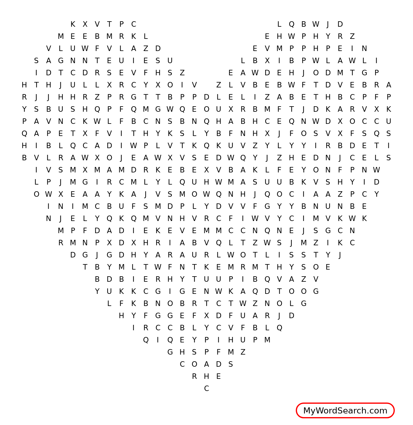 Lego Friends Word Search