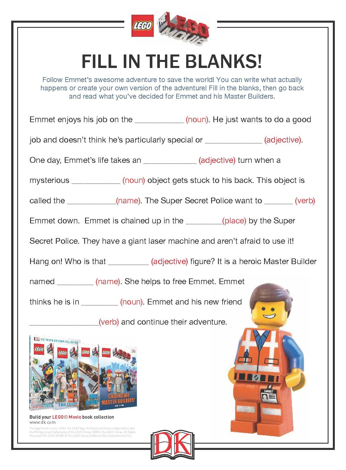 Lego Ninjago Word Search Printable