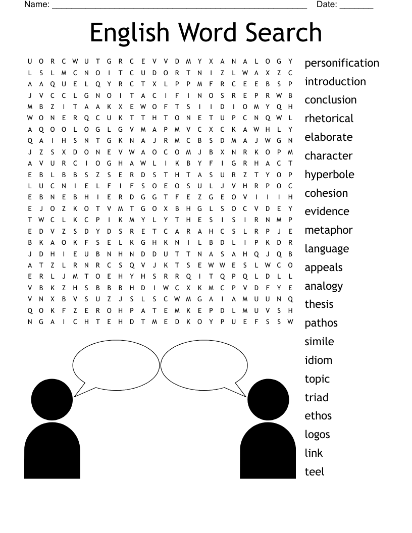 Letter Writing Word Search WordMint